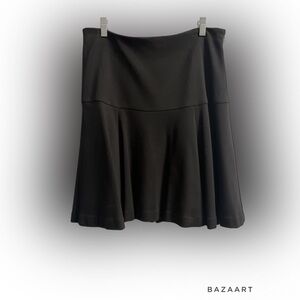 Ralph Lauren Women’s Black Skater Skirt- Size 8